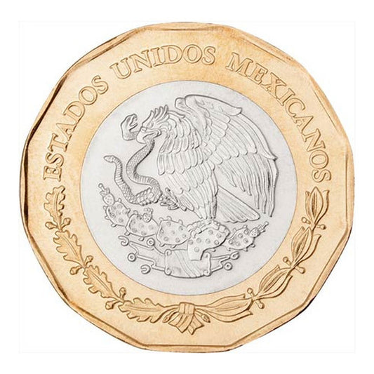 20 Pesos Mexico 2021 - Námorníctvo