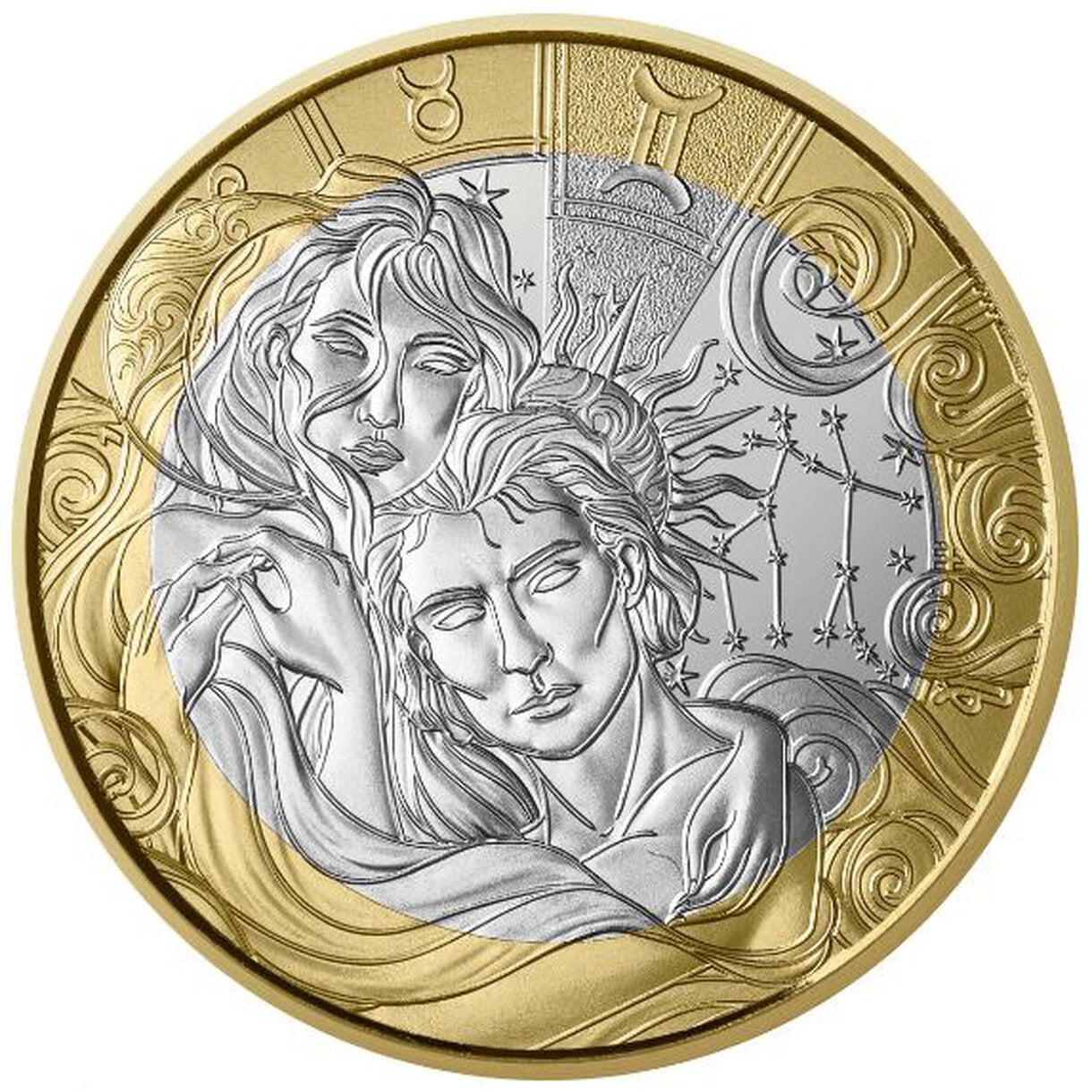 5 Euro Francúzsko 2026 - Blíženci
