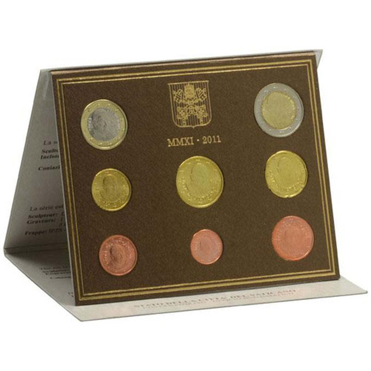 Oficiálna sada Euro mincí Vatikán 2011
