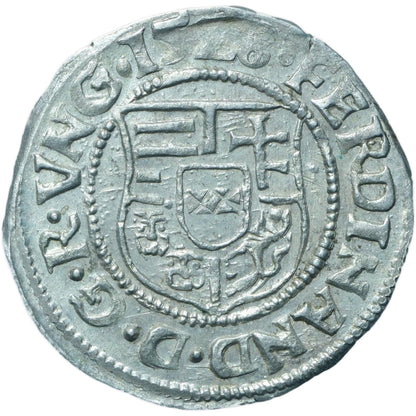 1 Denár Ferdinand I. 1528 Kremnica (KB)