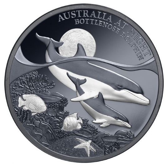 1 Dollar Niue 2025 - Delfín skákavý - Proof