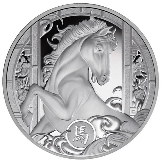 1 Dollar Niue 2026 - Rok Koňa - Proof