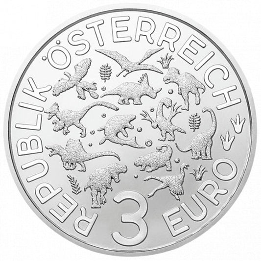 3 EURO Rakúsko 2020 - Ankylosaurus Magniventris