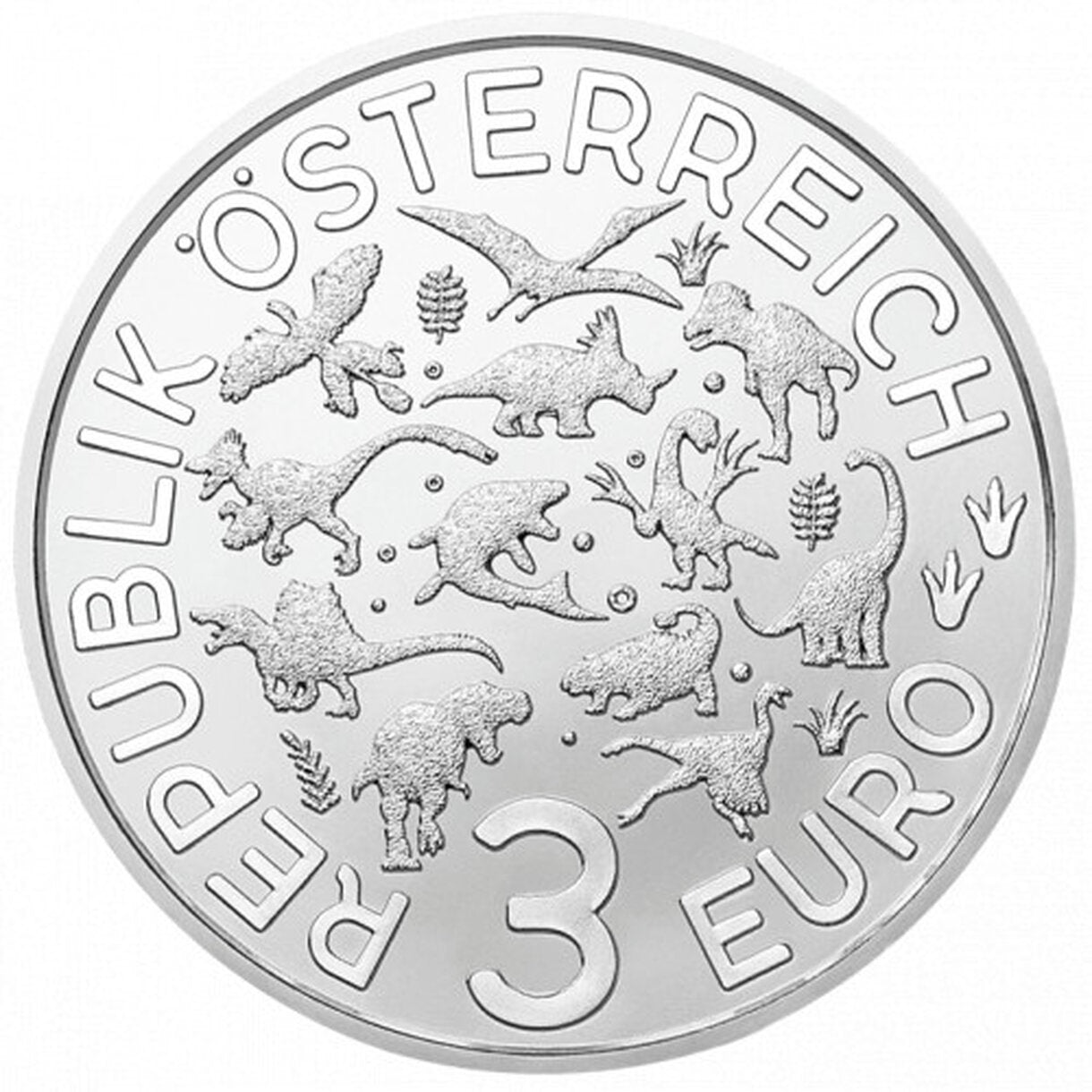 3 EURO Rakúsko 2022 - Pachycephalosaurus