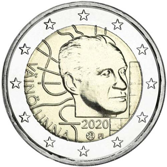 2 EURO Fínsko 2020 - Väinö Linna